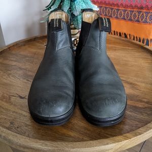 Blundstone Classic Rustic Black Boots Sz 5 Aus